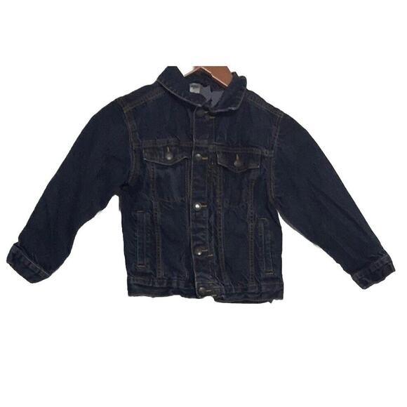 OshKosh Bgosh Blue Medium Wash Denim Jacket Pockets Size 6 - Picture 1 of 5